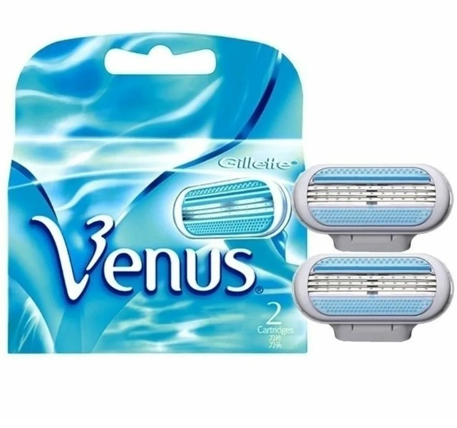Сменные кассеты 2 шт для женских бритв Gillette Venus – купить в Москве ...
