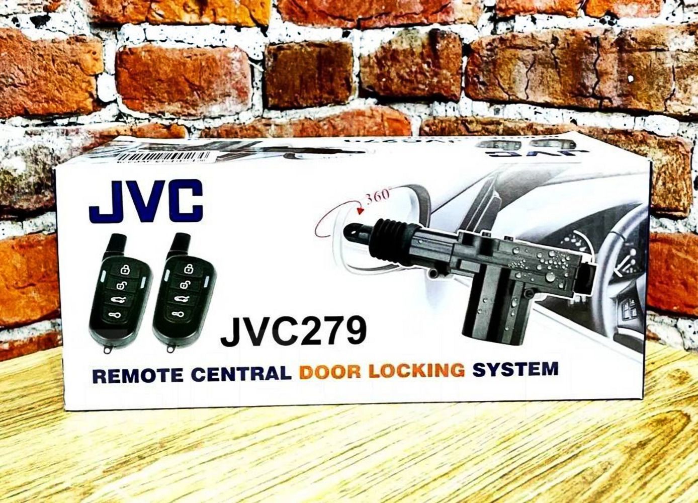 Дистанционный центральный замок для автомобиля JVC-279,черный - купить в  Москве, цены на Мегамаркет | 600014162720