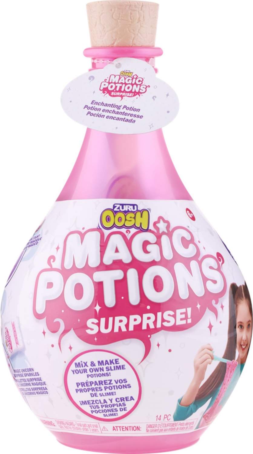 Игровой набор Zuru Oosh Magic Potions Волшебное зелье 14 предметов розовое  8629 - купить в магазин Ласточка, цена на Мегамаркет