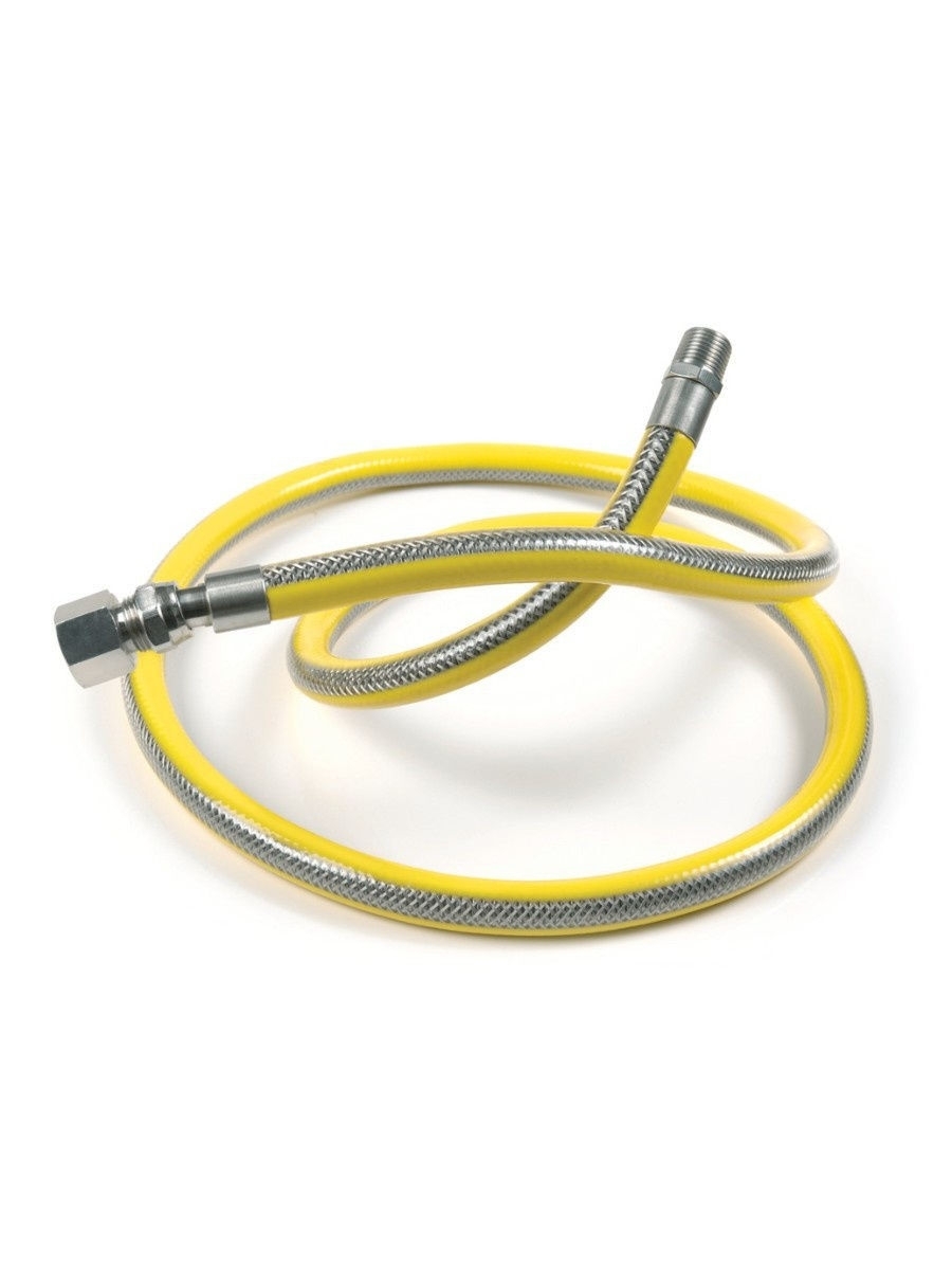 Подводка для газа в металлической оплетке с ПВХ EuroStandart 1/2 Г/Ш ...