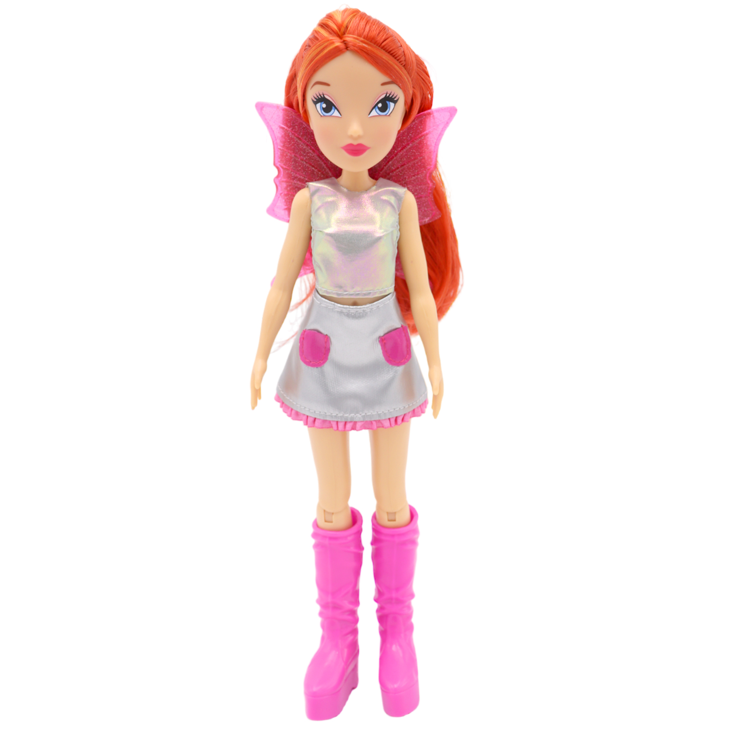 Кукла шарнирная Winx Club Космическая Блум с крыльями, 24 см, IW01292201 -  купить в UltraToys, цена на Мегамаркет