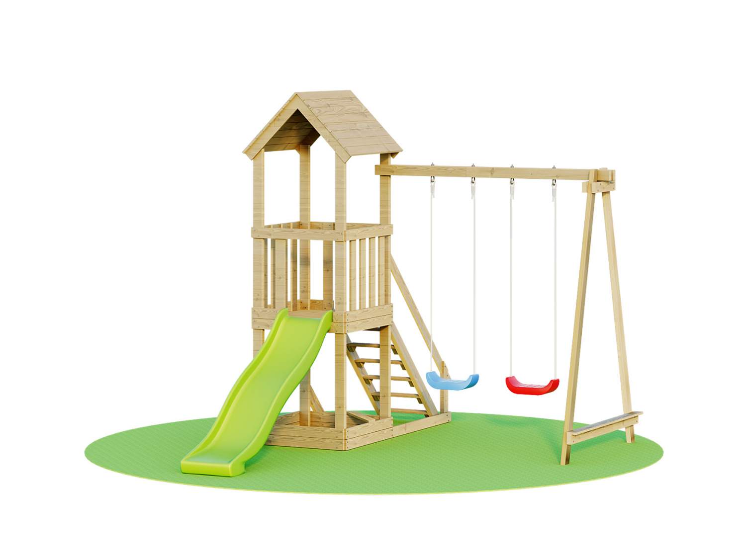 2. Как подобрать место для детской площадки на дачном участке