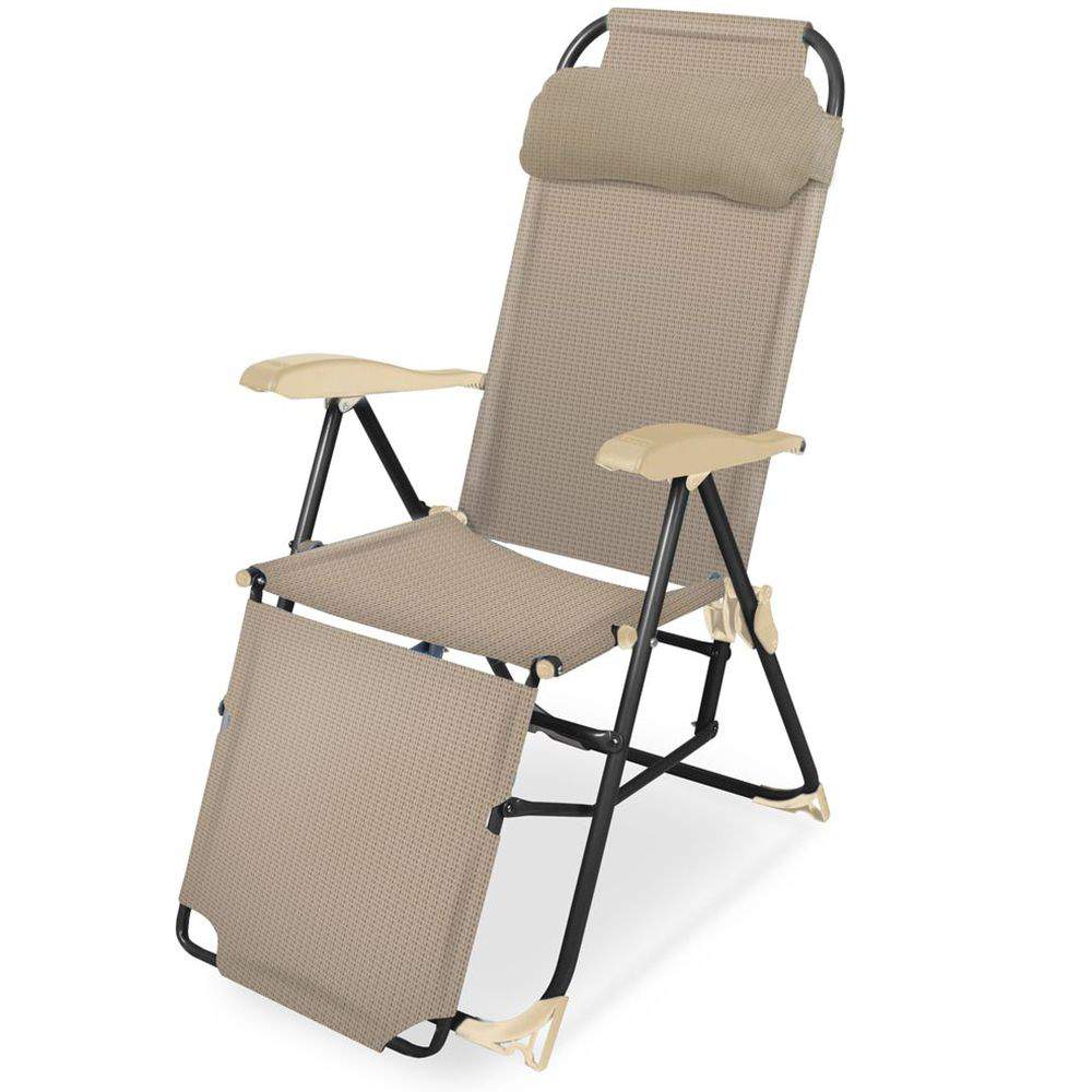 Nika: складные кресла-шезлонги с подлокотниками, модели К3, К2 и другие