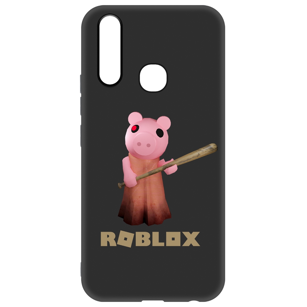 Чехол-накладка Krutoff Soft Case Roblox-Пигги для Vivo Y12 черный, купить в  Москве, цены в интернет-магазинах на Мегамаркет