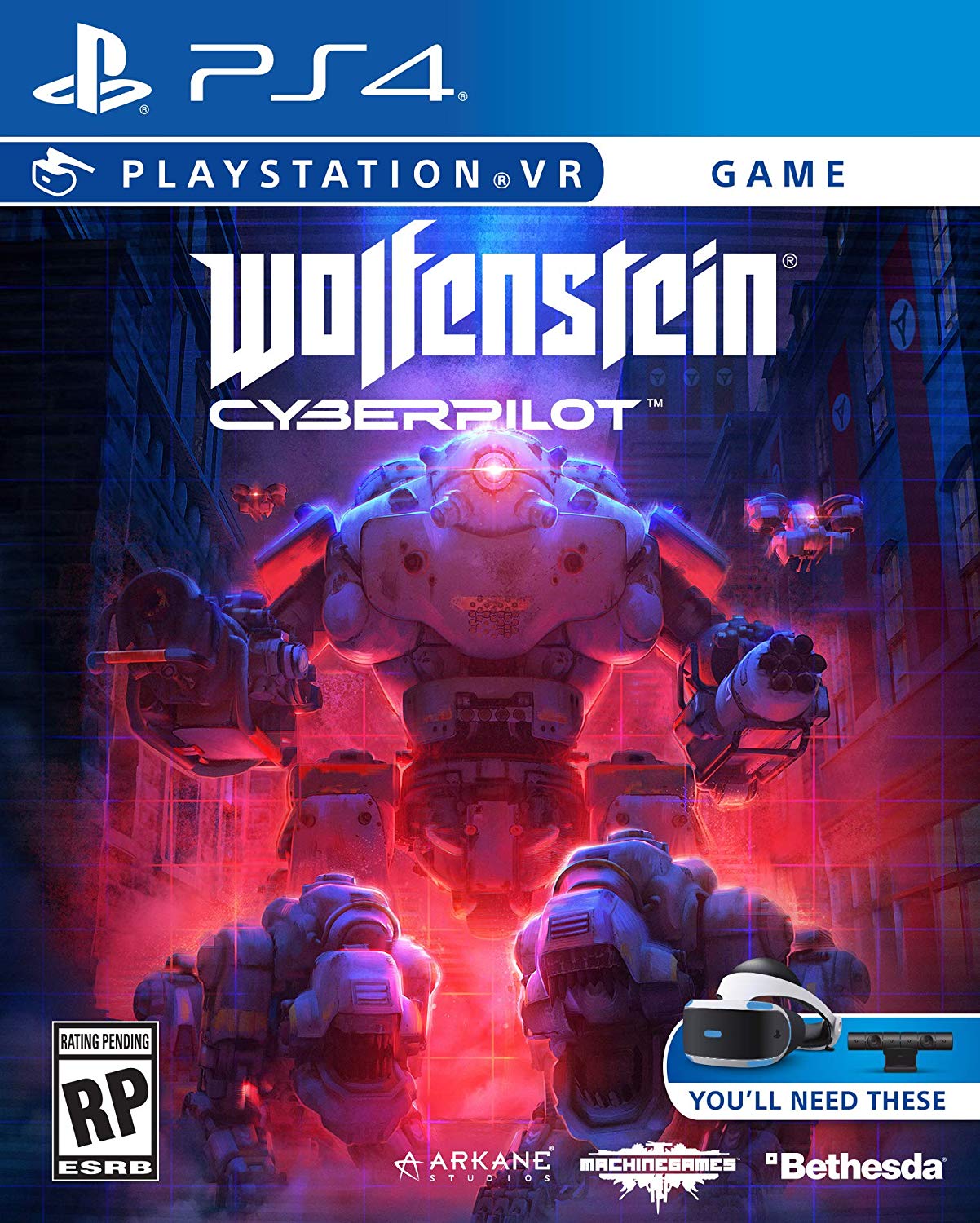 Игра Wolfenstein: Cyberpilot (Только для PS VR) Русская Версия (PS4) -  купить в Москве, цены в интернет-магазинах Мегамаркет