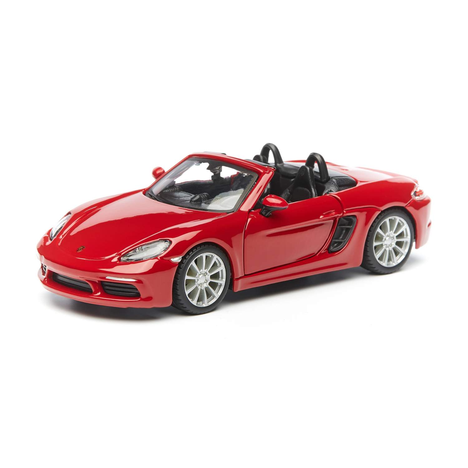 Bburago Коллекционная машинка 1:32 Street Fire Porsche 718 Boxster, красный  – купить в Москве, цены в интернет-магазинах на Мегамаркет