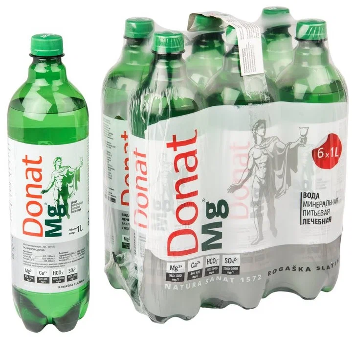 DONAT Mg минеральная лечебно-столовая природная вода, газированная ...