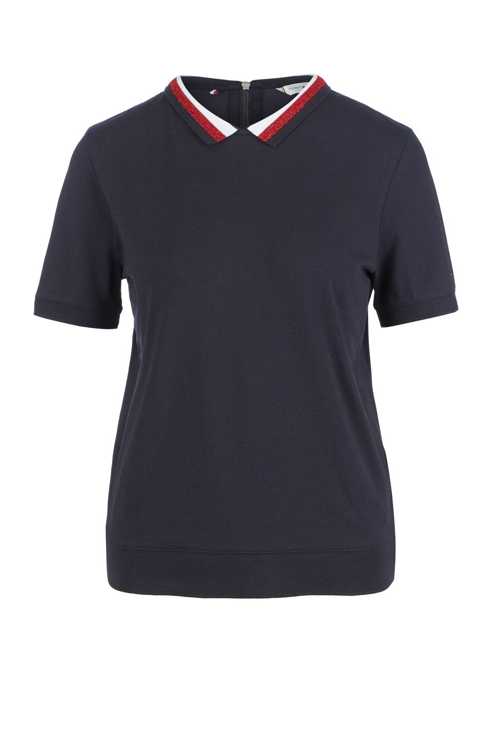 tommy hilfiger lace polo shirt