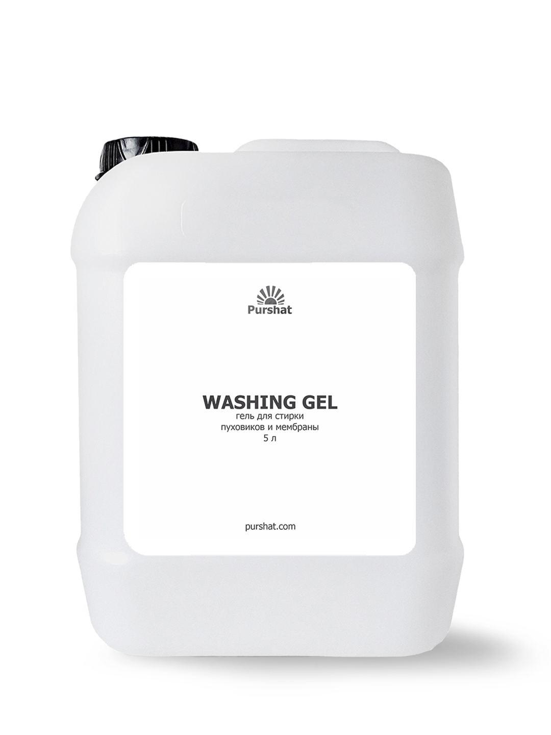 Гель для стирки Пуховиков, мембраны и спортивной одежды Пуршат 5 л ...