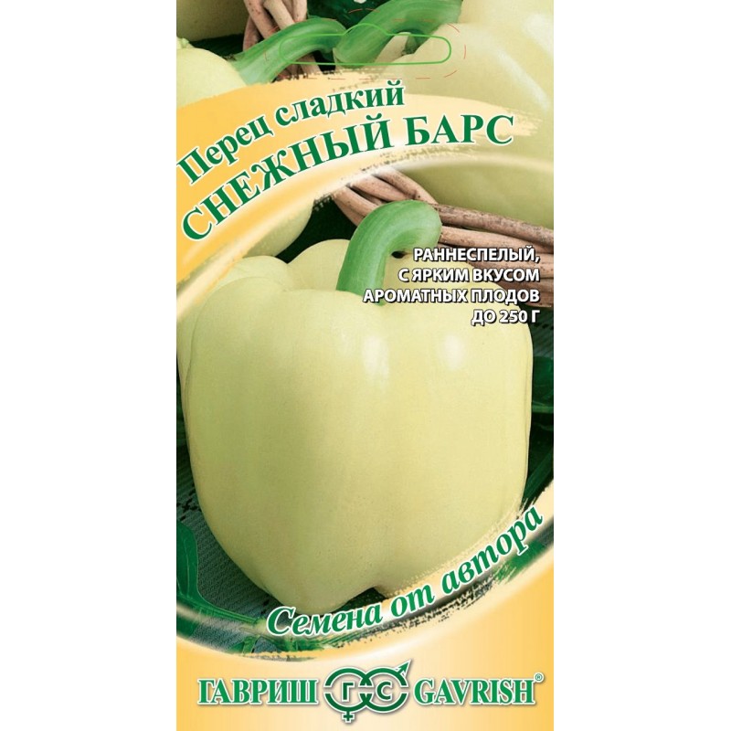 Семена перец сладкий Гавриш Снежный барс 15967 1 уп. - купить в Москве,цены на Мегамаркет