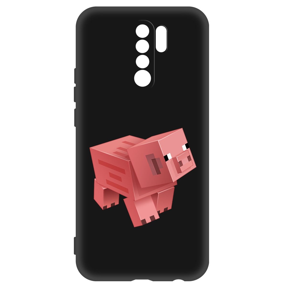 Чехол-накладка Soft Case Minecraft-Свинка для Xiaomi Redmi 9, купить в  Москве, цены в интернет-магазинах на Мегамаркет