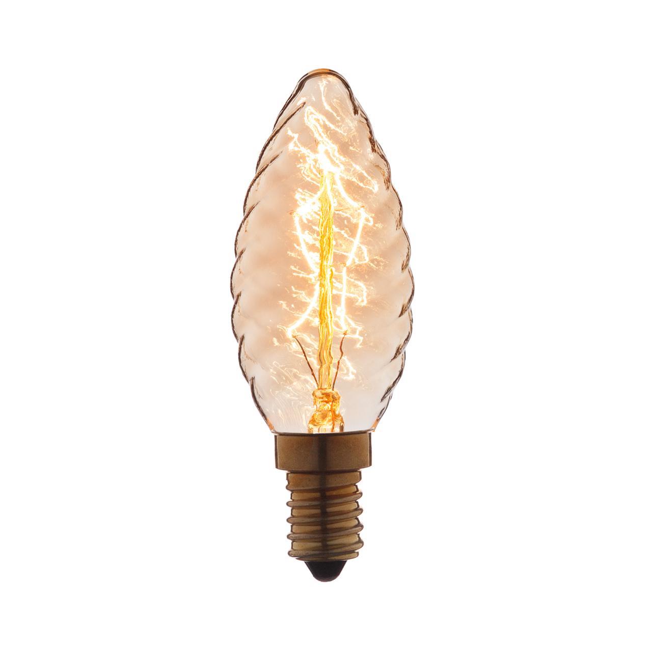 Лампочка накаливания Loft it Edison Bulb 3560-LT E14 60W купить в  интернет-магазине, цены на Мегамаркет