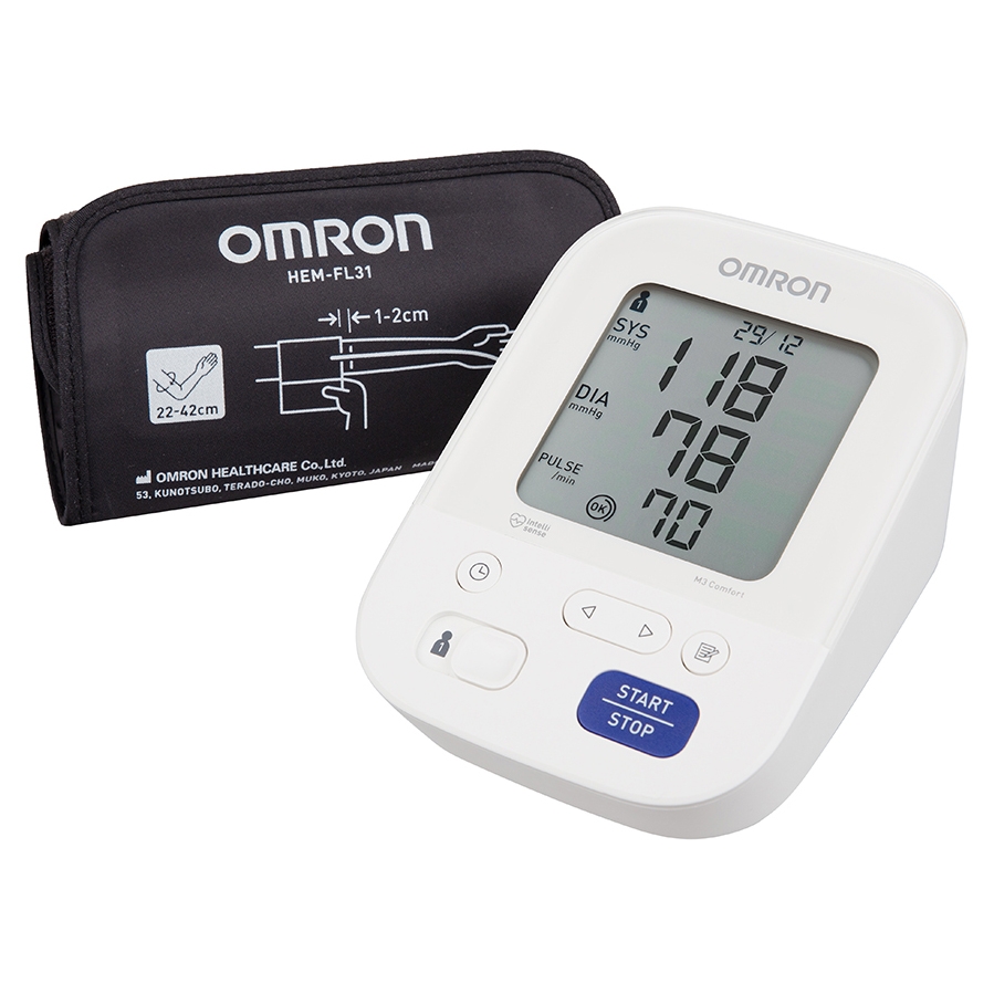 Тонометр OMRON М3 Comfort HEM-7155-ALRU - отзывы покупателей на Мегамаркет  | 600010412671