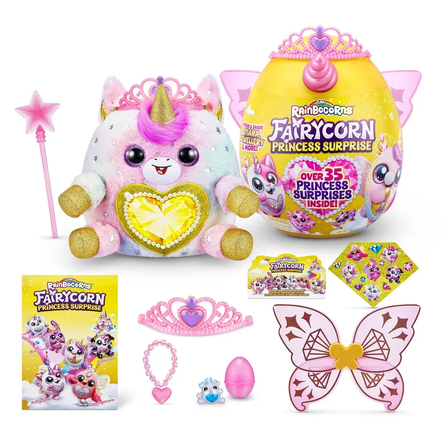 Купить игрушка-сюрприз Rainbocorns Fairycorn Princess 9281, цены на  Мегамаркет