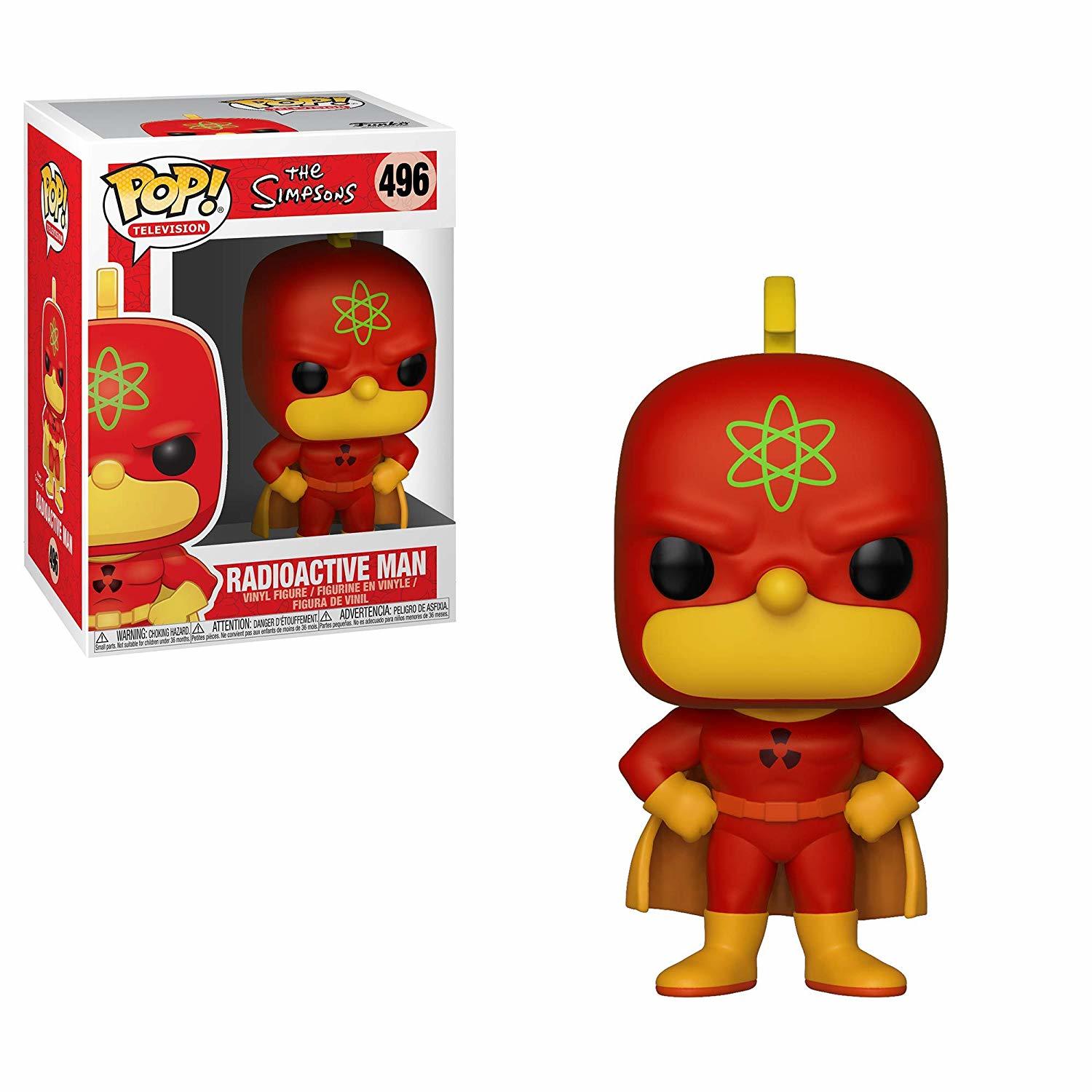 Фигурка Funko POP! The Simpsons: Radioactive Man – купить в Москве, цены в  интернет-магазинах на Мегамаркет