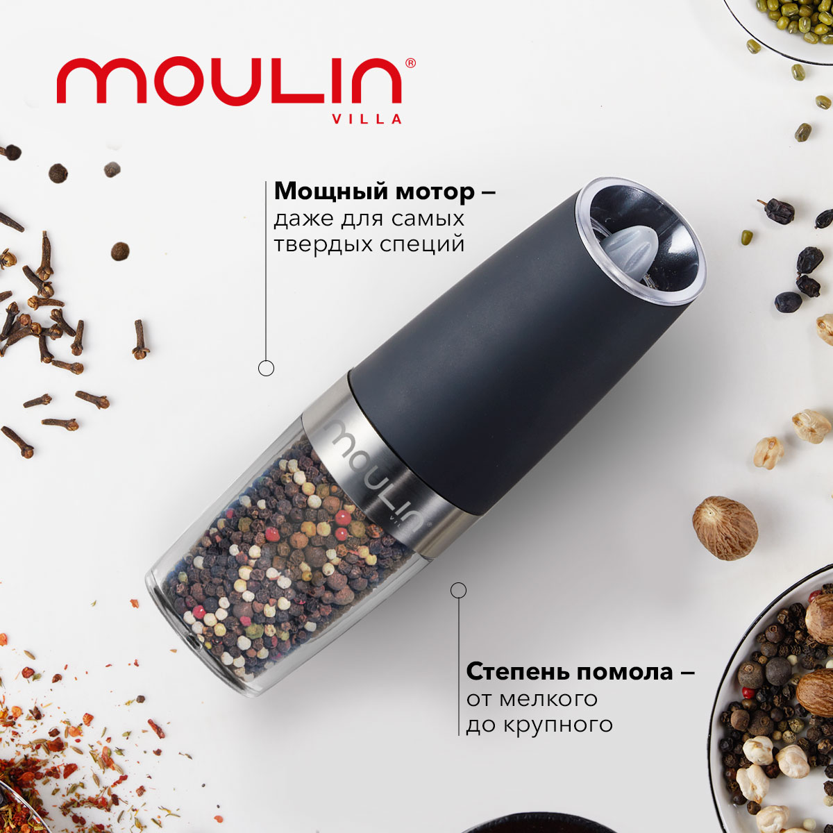 Мельницы для специй - купить мельницу для специй, цены на Мегамаркет