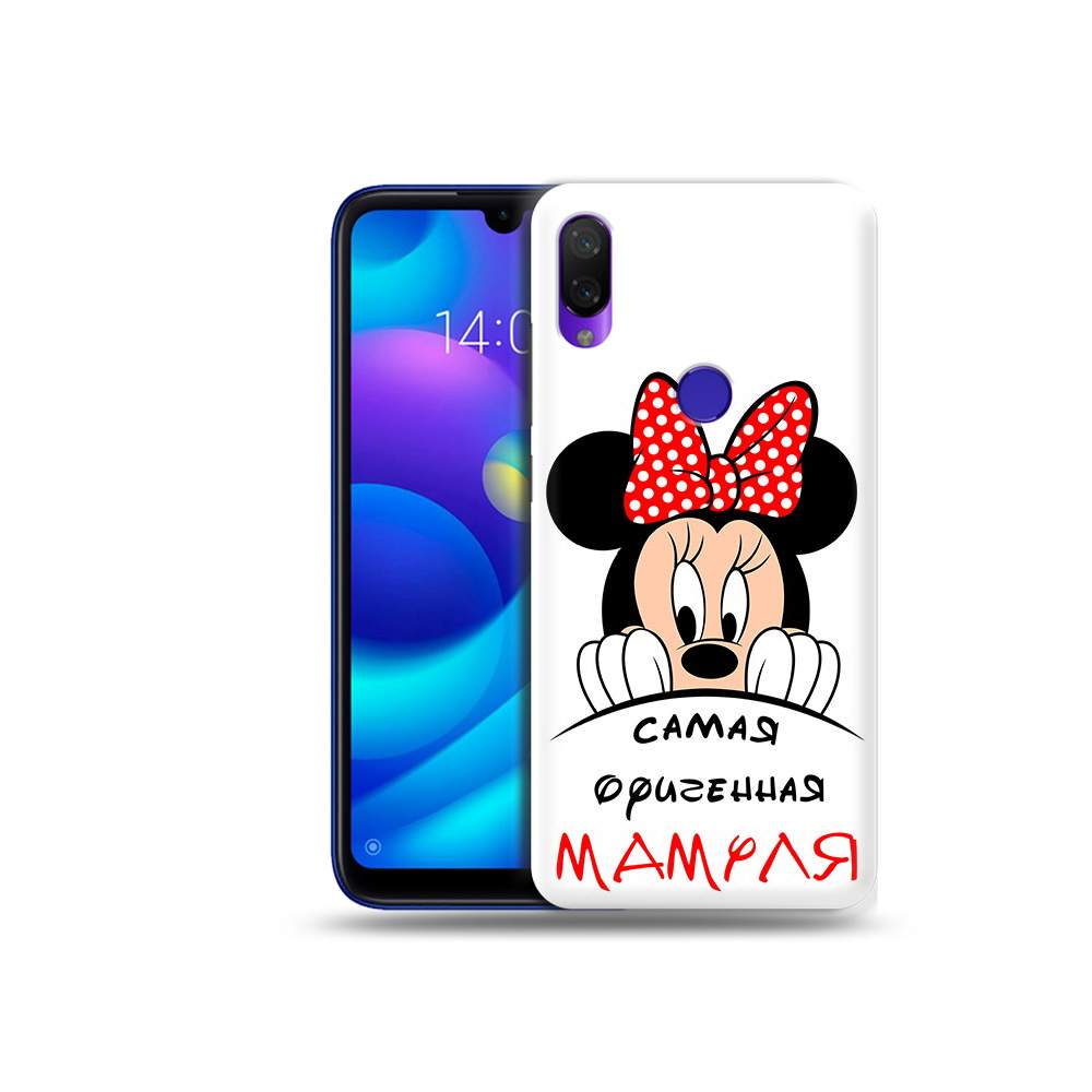 Чехол MyPads Tocco для Xiaomi Mi Play Самая лучшая мамуля Мини Маус  (PT128724.322.152) - купить в Москве, цены на Мегамаркет