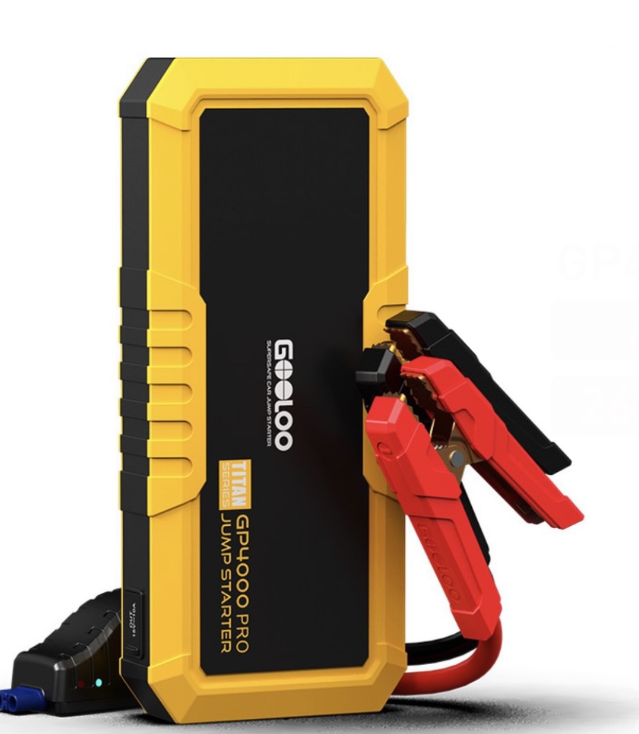 Пусковое портативное устройство бустер Gooloo 26800mAh 4000A. Jump starter.  Powerbank. - купить в Москве, цены на Мегамаркет | 600013763206