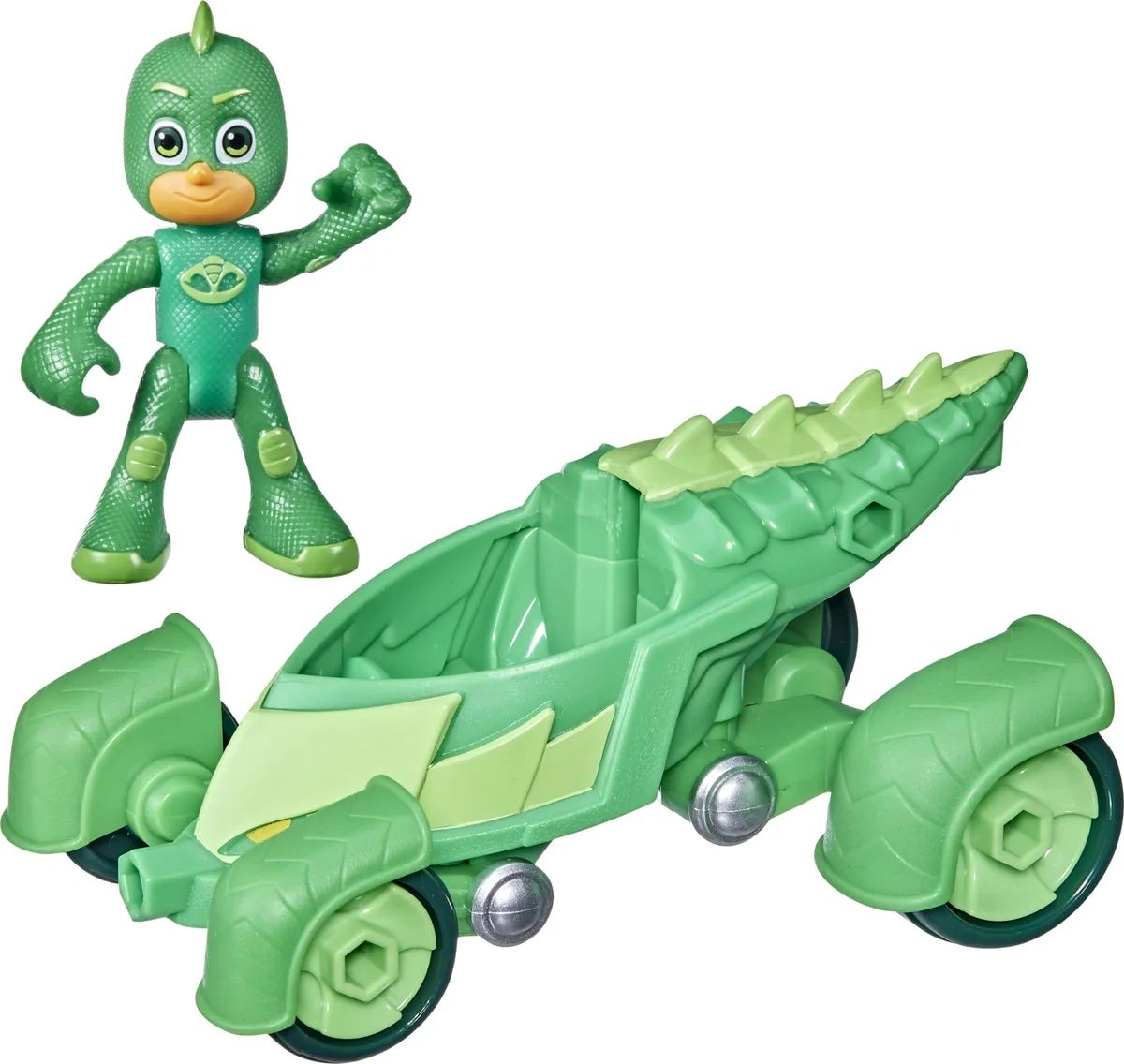 Игровой набор PJ Masks Герои в масках Машинка Гекко с фигуркой F2130 –  купить в Москве, цены в интернет-магазинах на Мегамаркет