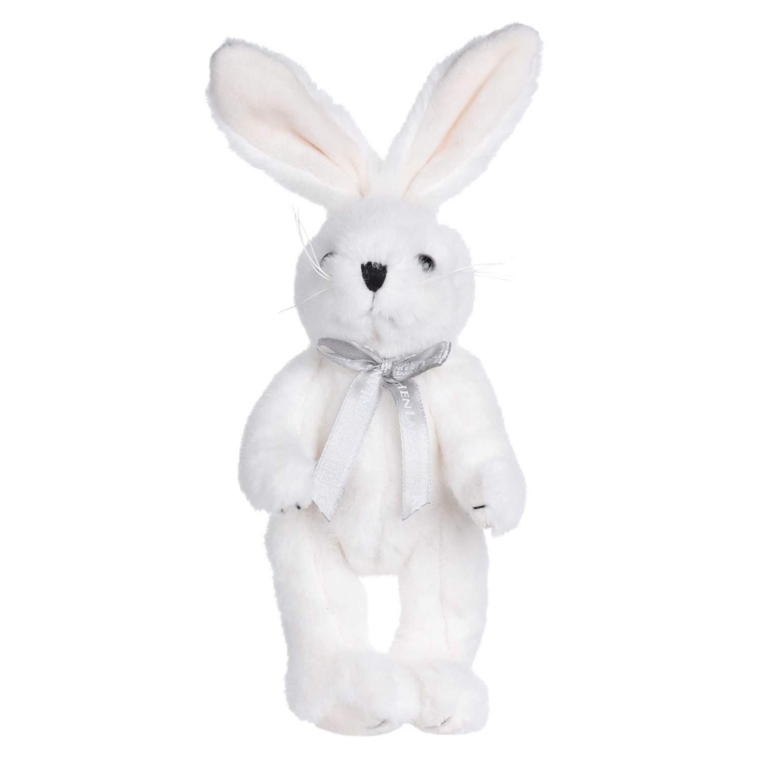 Мягкая игрушка Kuchenland Rabbit toy Кролик с подвижными лапами белая 20 см  – купить в Москве, цены в интернет-магазинах на Мегамаркет