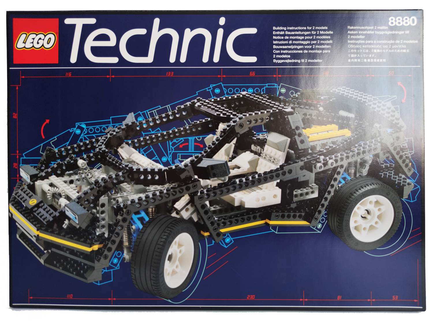 Lego technic sale car 8880