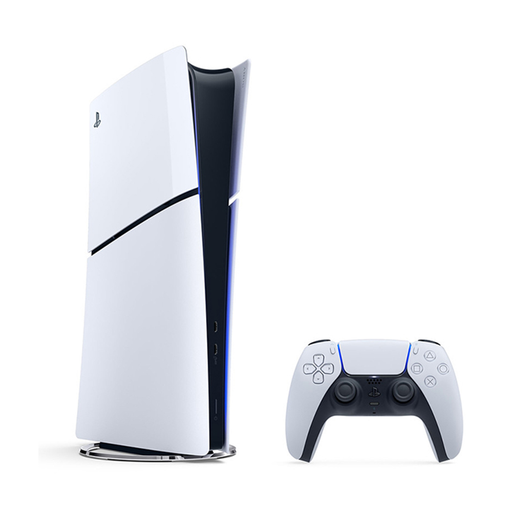 Игровая приставка Sony PlayStation 5 Slim Digital Edition 1TB White  (CFI-2000A), купить в Москве, цены в интернет-магазинах на Мегамаркет