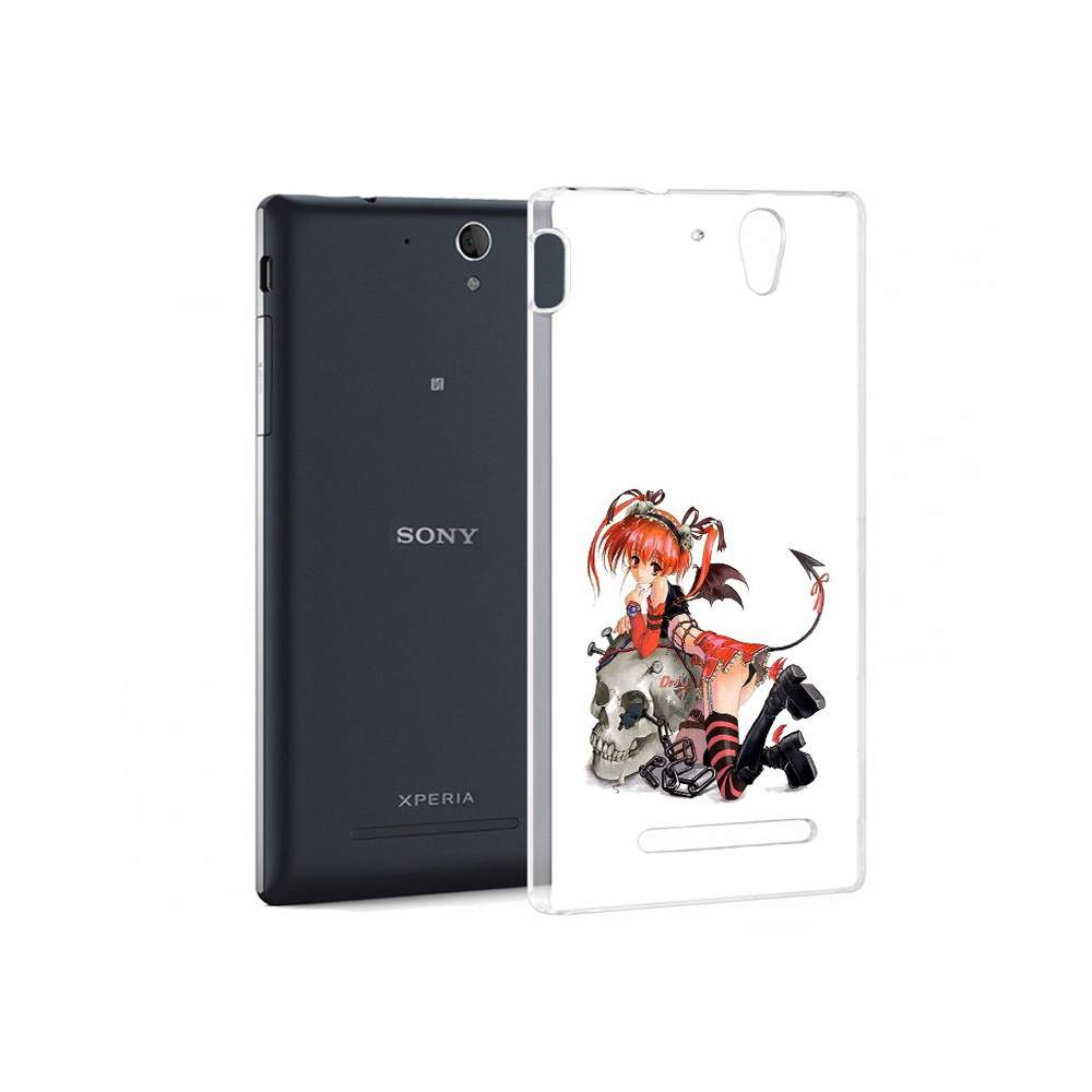 Чехол MyPads Tocco для Sony Xperia C3 аниме (PT18760.251.221), купить в  Москве, цены в интернет-магазинах на Мегамаркет