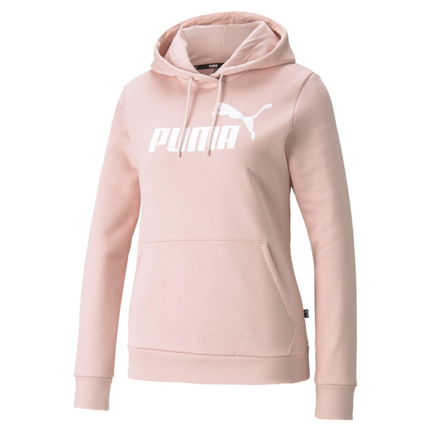 Толстовка женская PUMA Ess Logo Fl розовая XL - купить в Москве, цены на  Мегамаркет
