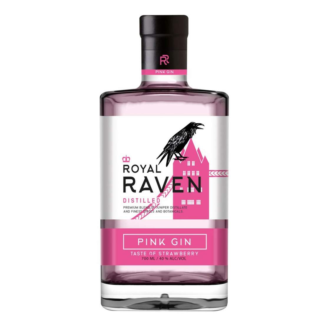 <b>Джин</b> Royal Raven Pink 40% 0,7 л - megamarket.ru.