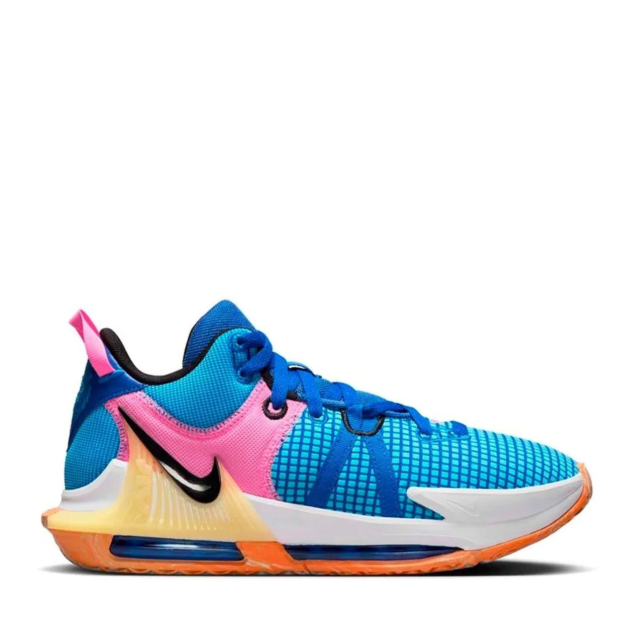 Кроссовки мужские Nike LeBron Witness VII EP голубые 44.5 EU - купить в  Москве, цены на Мегамаркет