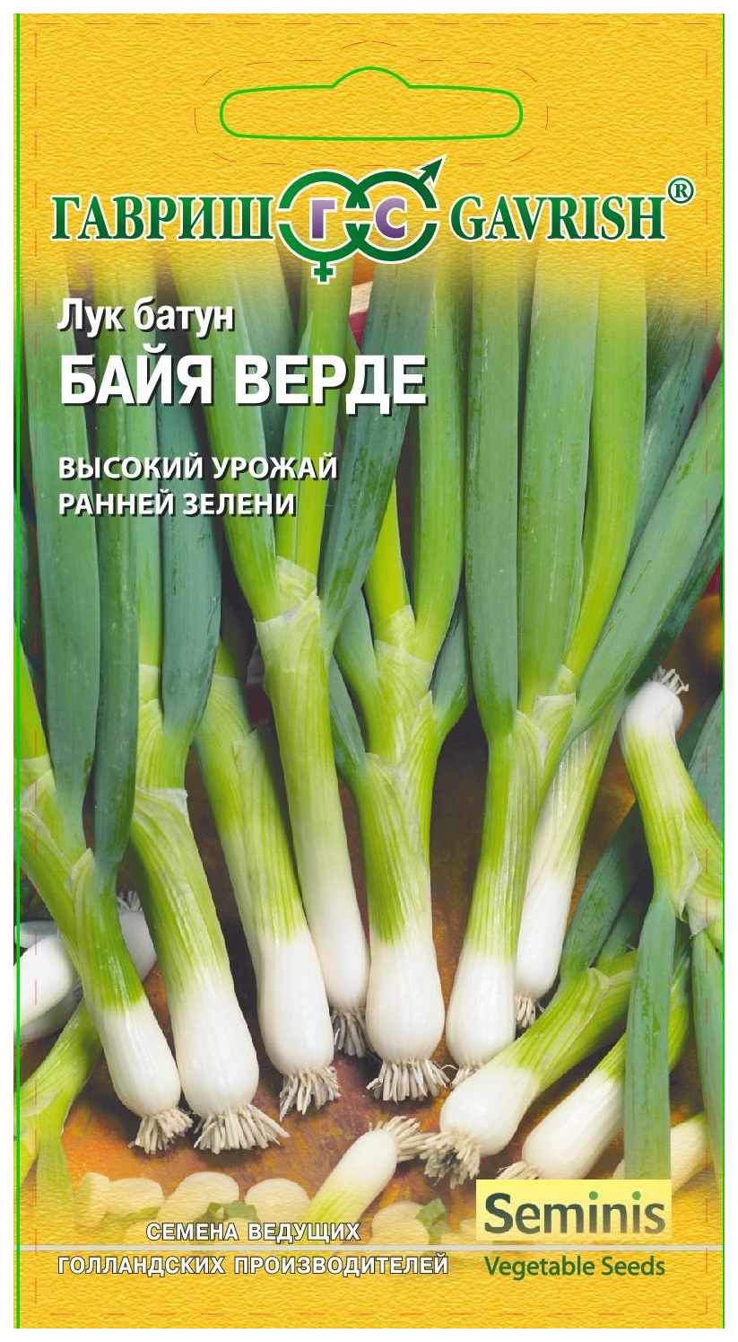 Семена лук-батун Гавриш Байя Верде 15034 1 уп. - отзывы покупателей на  Мегамаркет | 100029055749