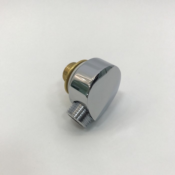 Уголок-штуцер шланга Душ Сити 9040М, для душевых кабин, латунь, хром ...