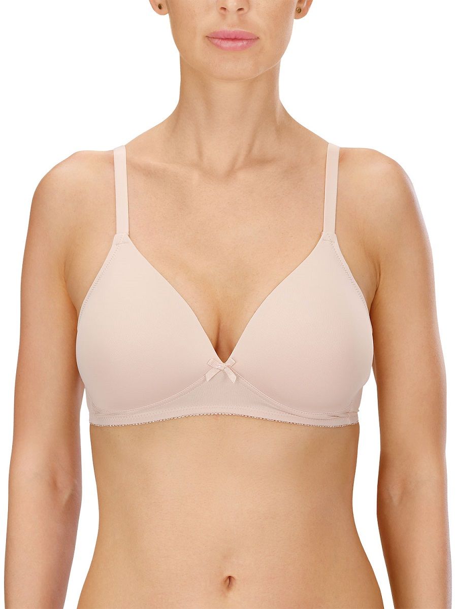 Naturana Women's Non-Wired Minimizer Bra 5063 34 B White at  Women's  Clothing store