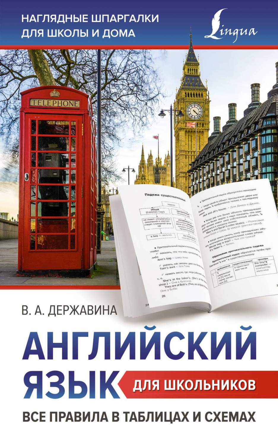 Книга Английский язык для школьников. Все правила в таблицах и схемах -  купить справочника и сборника задач в интернет-магазинах, цены на  Мегамаркет | 978-5-17-154234-4