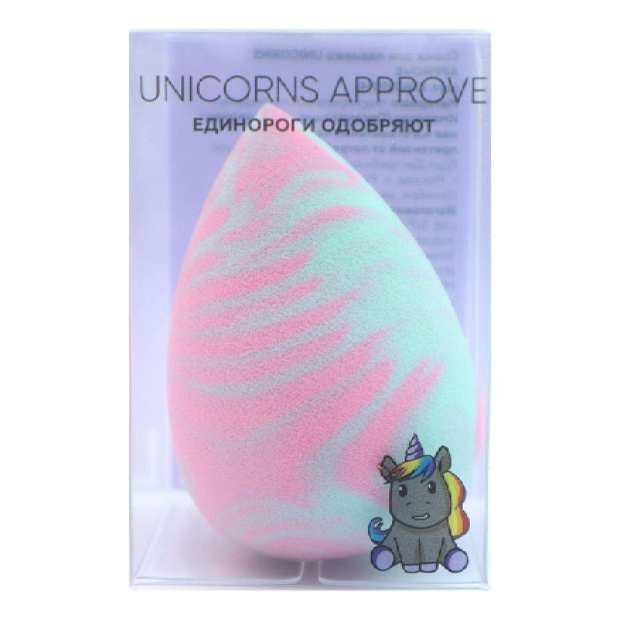 Спонж для нанесения макияжа UNICORNS APPROVE Спонж для макияжа Caramel Machiatto