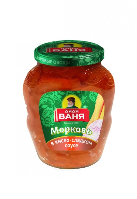 Закуска дядя ваня фото Купить морковь Дядя Ваня в кисло-сладком соусе 360 г, цены на Мегамаркет Артикул