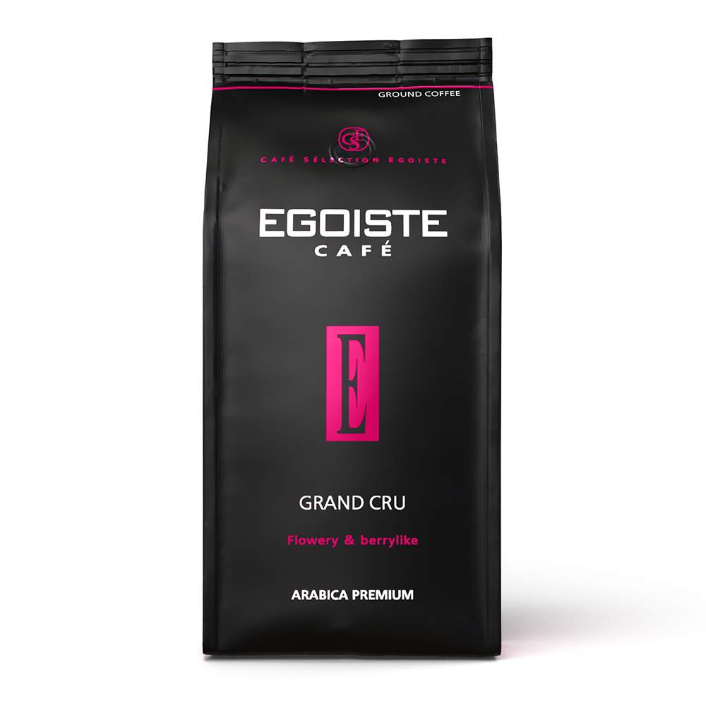 Кофе EGOISTE Grand Cru молотый 250г. - отзывы покупателей на маркетплейсе  Мегамаркет | Артикул: 100029009391