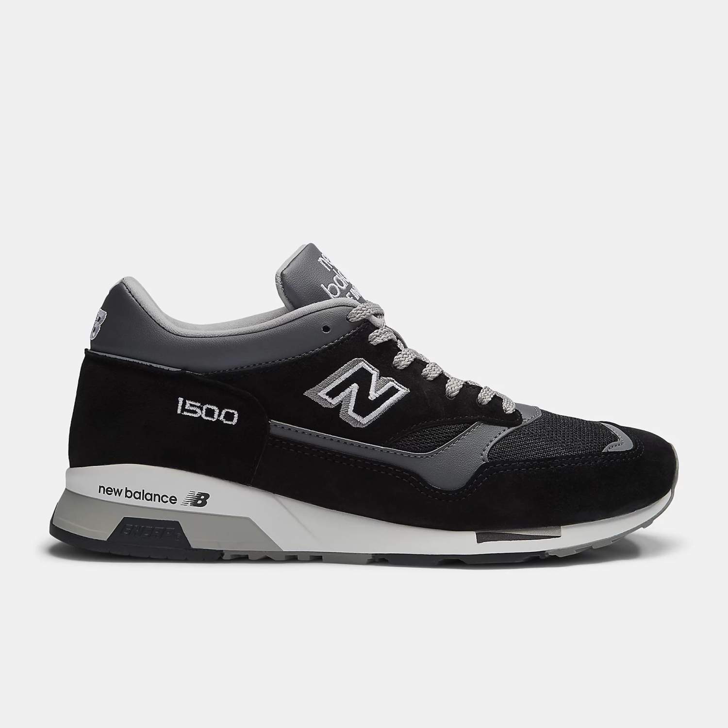 Кроссовки унисекс New Balance 1500 U1500PBK черные 42.5 EU