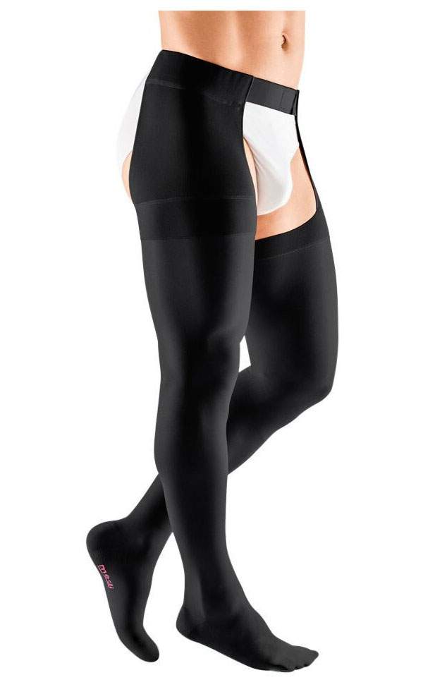 Чулок mediven plus мужской, 2 кл. компр. 207 Medi , 2, черный, правый ...