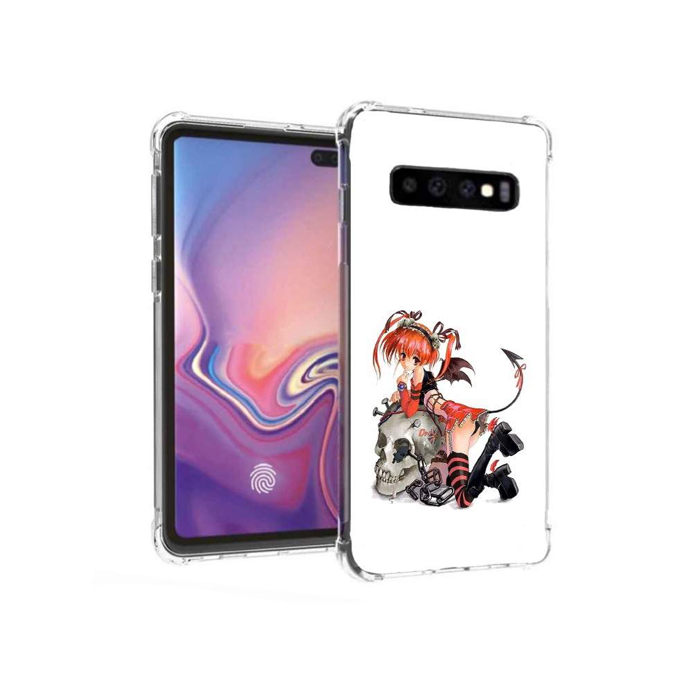 Чехол MyPads Tocco для Samsung Galaxy S10+ аниме (PT125670.500.221), купить  в Москве, цены в интернет-магазинах на Мегамаркет