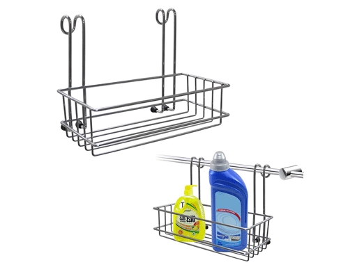Полка навесная на рейлинг для кухни