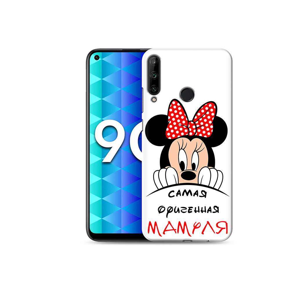 Чехол MyPads Tocco для Honor 9C Самая лучшая мамуля Мини Маус  (PT149389.41.152), купить в Москве, цены в интернет-магазинах на Мегамаркет