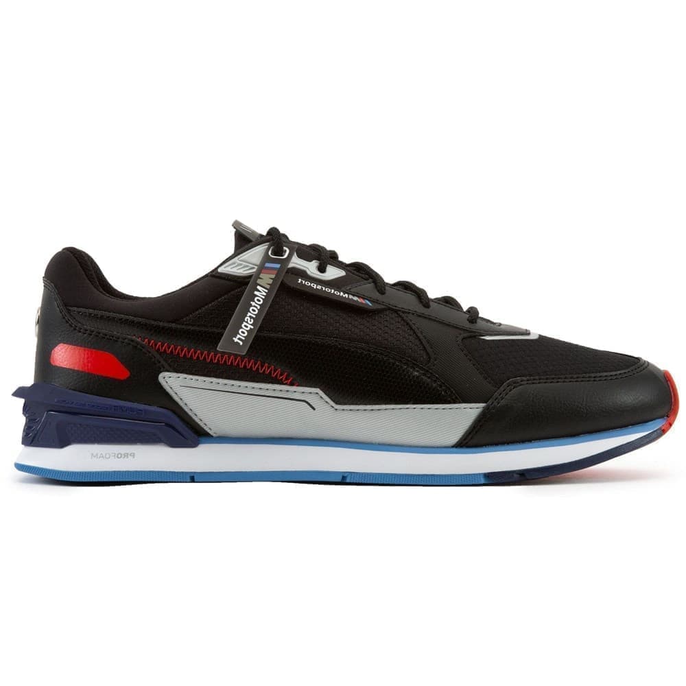 Кроссовки унисекс PUMA Bmw Motorsport LOW RACER черные 7.5 US - купить в Москве, цены на Мегамаркет