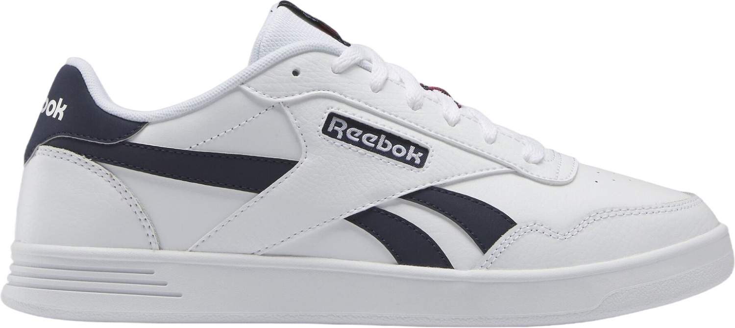 Кеды мужские Reebok Court Advance GZ9627 белые 7.5 US - купить в Москве,  цены на Мегамаркет