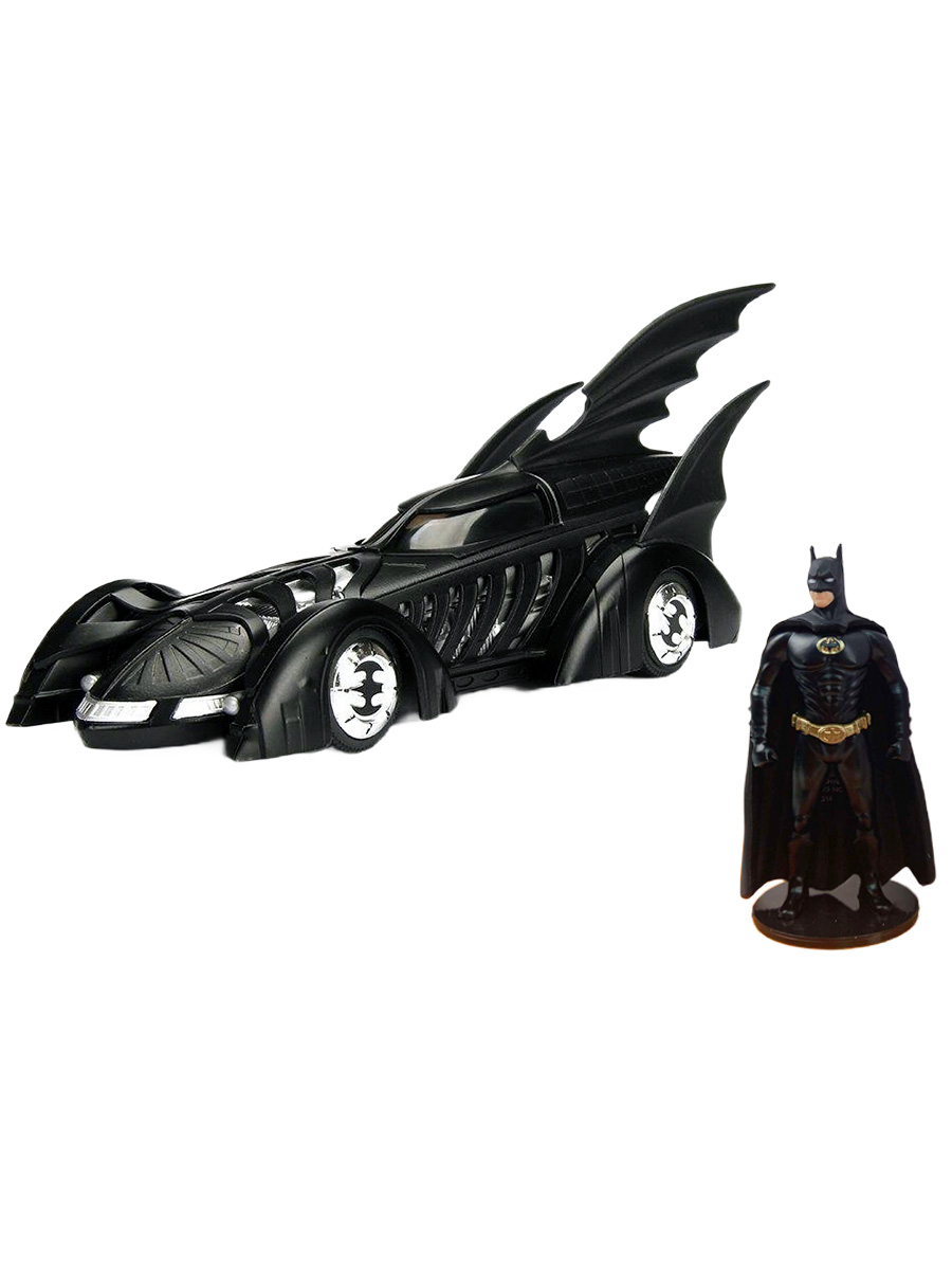 Машина Jada Toys Бэтмобиль с фигуркой Бэтмен Batman открывающаяся кабина,  25х8, 5х13 см – купить в Москве, цены в интернет-магазинах на Мегамаркет