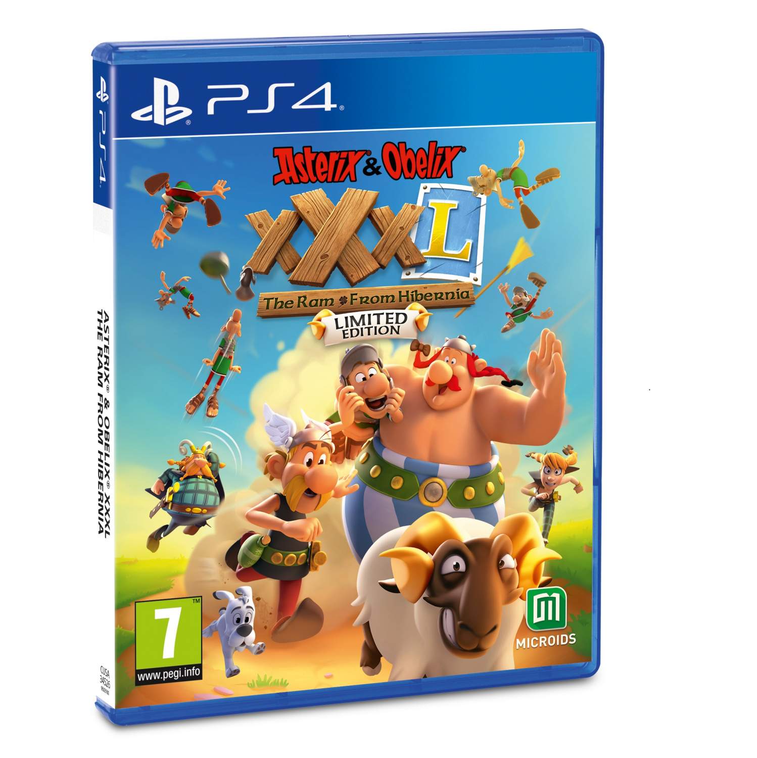 Игра Asterix & Obelix XXXL: The Ram From Hibernia - Limited Edition для  Playstation 4 - купить в Москве, цены в интернет-магазинах Мегамаркет