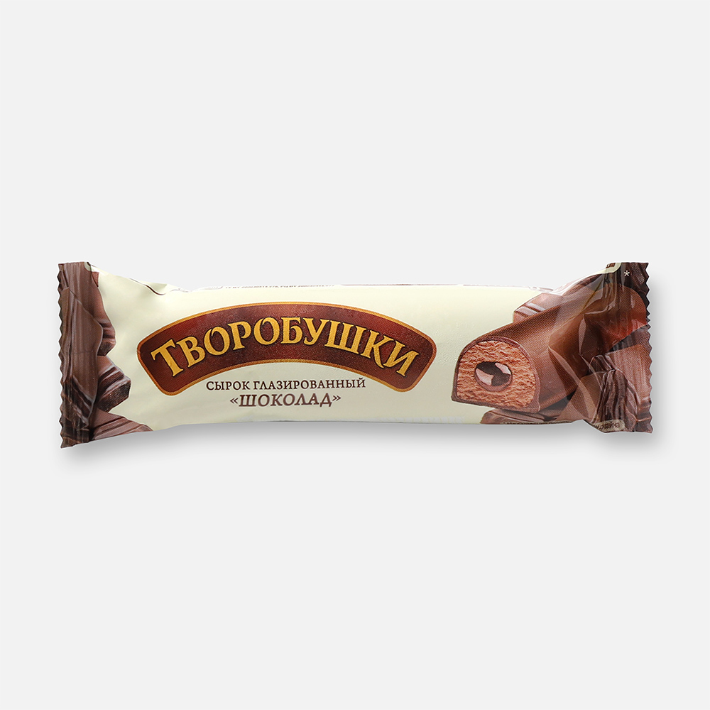 Купить сырок творожный Творобушки глазированный, с шоколадом, 20%, 40 г,  цены на Мегамаркет | Артикул: 100055239516