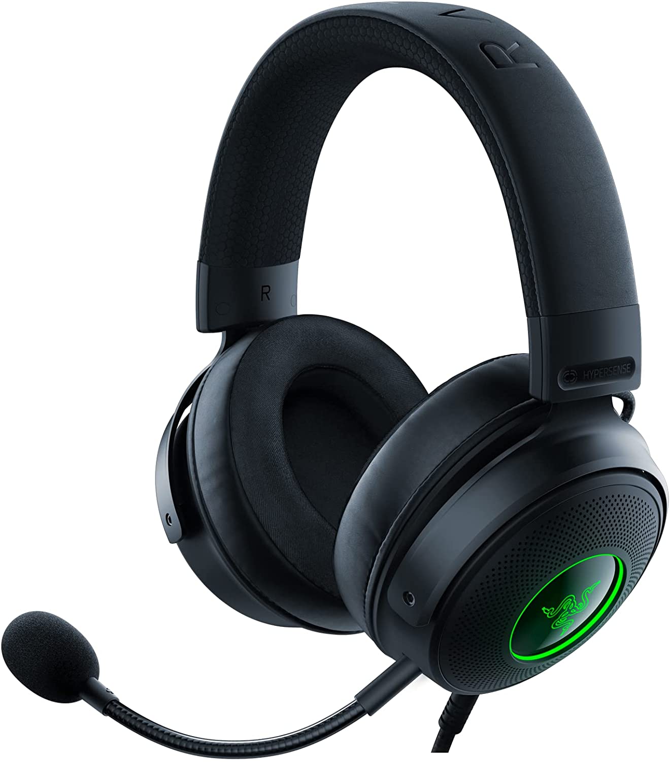 Игровая гарнитура Razer Kraken V3 HyperSense RZ04-03770100-R3M1 (Black) -  отзывы покупателей на маркетплейсе Мегамаркет | Артикул: 600005413325