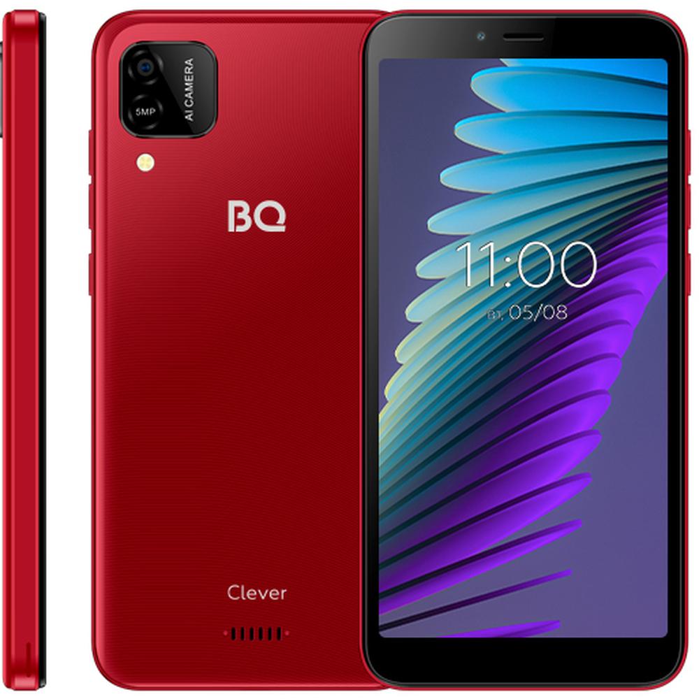Смартфон BQ BQ-5765L Clever 3/16GB Red - отзывы покупателей на маркетплейсеМегамаркет
