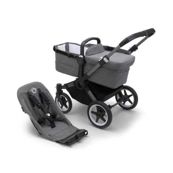 2 1 Bugaboo Donkey 5 base Graphite Grey melange 100002035 100031296305